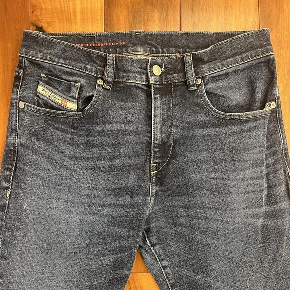 Diesel Mens Jeans Slim Skinny 30 X 30 Light Wash Blue Stretch 2019 D-Strukt - Picture 4 of 11